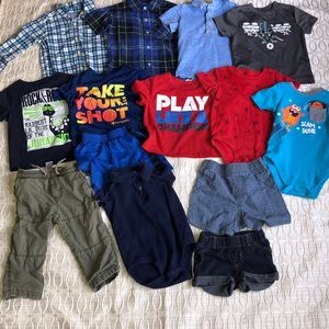 Lot of 18 month old boys clothes